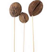 Yapay Çiçek Deposu 3 Boy Mintola Ball 40 cm Naturel
