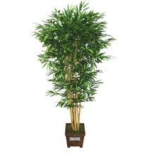 Yapay Çiçek Deposu Yapay Bambu Ağacı 8 Gövde 190 cm