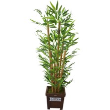 Yapay Çiçek Deposu Yapay Bambu Ağacı 6 Gövde 110 cm Model 10