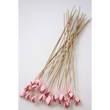 Yapay Çiçek Deposu 20LI Bakuli On Steam Açık Pembe