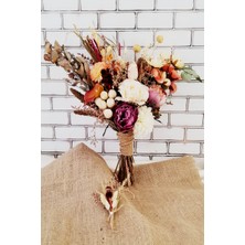 Yapay Çiçek Deposu Exclusive Serisi Delcine Gelin Çiçeği 2li Set