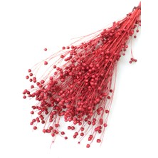 Yapay Çiçek Deposu Kuru Çiçek Luna Keten Otu 60GR Bordo