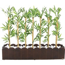 Yapay Çiçek Deposu Yapay Bambu Seperatör 20X100X85 Cm