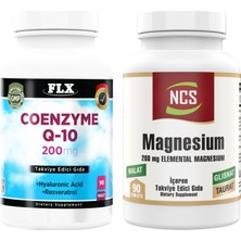 FLX Magnesium (Magnezyum) 90 Tablet Coenzyme Q-10 200 Mg 90 Tablet