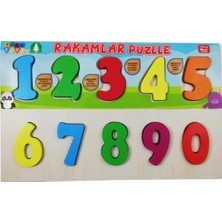 Türk Toys Ahşap Rakamlar Puzzle