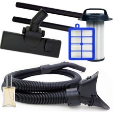 Parmis Philips Fc 9205 Marathon Elektrikli Süpürge Hortum Yer Fırçası Boru Hepa Filtresi Seti SH0011-18