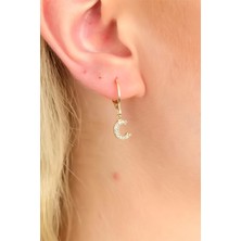 Moco C Harf Kadın Küpe