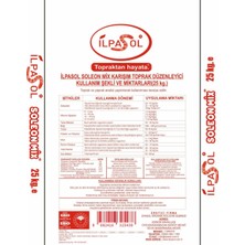 İlpasol Organik Soleonmix Solucan Gübresi Leonardit Karışmlı Toz Gübre 25 kg
