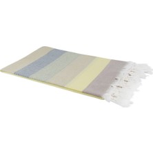 Bedinn Peştemal Stripe Sarı-Lacivert-bej
