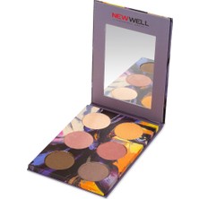 New Well Autumn Eyeshadow (Mor) 6'lı Göz Farı