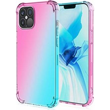 Tekno Grup Apple Iphone 12 (6.1'') Kılıf Ultra Korumalı Anti Shock Kılıf + Cam Ekran Koruyucu Şeffaf