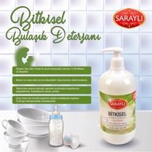 Saraylı Bitkisel Bulaşık Deterjanı Limon Kabuğu Kokulu Hipoalerjenik Sıvı 900 Ml