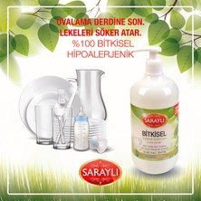 Saraylı Bitkisel Bulaşık Deterjanı Limon Kabuğu Kokulu Hipoalerjenik Sıvı 900 Ml