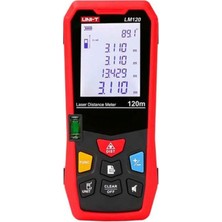 Uni-T LM120 120 m Lazer Mesafe Ölçer Lazermetre