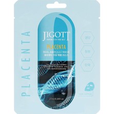 Jigott Placenta Hücre Yenileyici, Nemlendirici ve Aydınlatıcı Real Ampul Maske