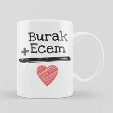 Kitapeli Model 1 Sevgili Kişiye Özel Kupa Bardak