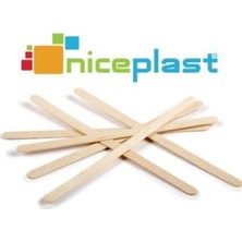 Niceplast Ahşap (Bambu) Çay Kahve Karıştırıcı 750'LI