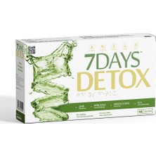 7Days Detox - Spirulina Cla Yeşil Çay ve Lime - 14 Saşe