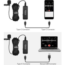 Boya BY-DM10UC Pc Type-C Yaka Mikrofonu