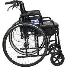 Golfi̇ G-120 Klozetli Manuel Tekerlekli Sandalye / Commode Manual Wheelchair