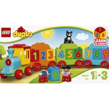 LEGO® DUPLO 10847 Sayı Treni Yapım Seti - Okul Öncesi Çocuk için Öğretici Oyuncak