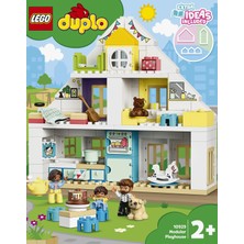 LEGO® DUPLO 10929 Kasaba Modüler Oyun Evi Yapım Seti - Okul Öncesi Çocuk için Öğretici Oyuncak
