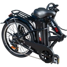 Rks MX25 Katlanabilir Elektrikli Bisiklet Siyah