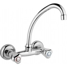 Arçe Klasik Mutfak Evye Bataryası Uzun Borulu