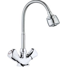 Arçe Klasik Mermerden Spiral Başlıklı Mutfak Eviye Bataryası