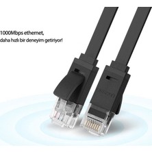Ugreen CAT6 Flat Ethernet Kablosu 30 Metre