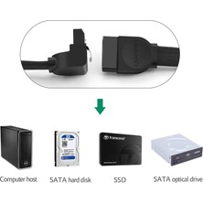 Ugreen 90 Derece Sata 3.0 Disk Kablosu 50 cm