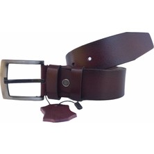 GoDeri Bordo Lüks Deri Kot, Spor Kemer 4.5 cm