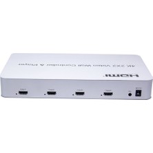 Gplus 4KVW244P 4K Ultra HD 2x2 Duvar Ekran Denetleyici Stand Alone USB Player Video Wall Controller