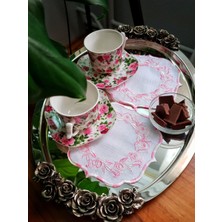 Tanem Home Gardenya Kumaş Bardak Altlığı