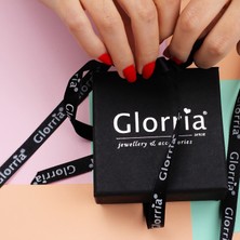 Glorria Gümüş Taşlı Yıldız Kolye