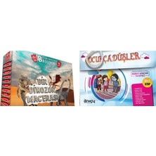 Yayınevi Bir Dinozor Macerası + Çocukça Düşler 20 Kitap +  Değerlendirme Kitapçıkları