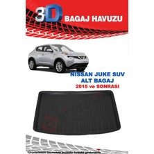 Nissan Juke Suv Alt Zemin 2015 ve Sonrası 3D Bagaj Havuzu