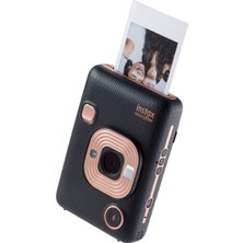 Instax Mini Liplay Hybrid Elegant Black Fotoğraf Makinesi 10'lu Mini Film