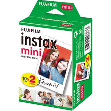 Instax Mini Liplay Hybrid Elegant Black Fotoğraf Makinesi 20'li Mini Film