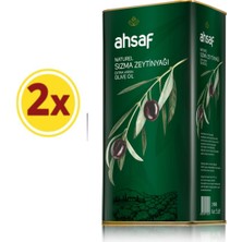 Ahsaf Natürel Sızma Zeytinyağı 5 Lt x 2