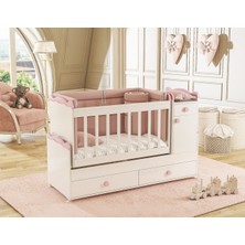 Afillibebek Bby 890 Babysun Büyüyen Beşik 60 x 165 cm - Pembe