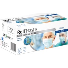 Roll Solüsyon Spreyi El ve Cilt Dezenfektanı 100 ml (2  Adet) + 50 Adet Roll Maske (2 Paket)