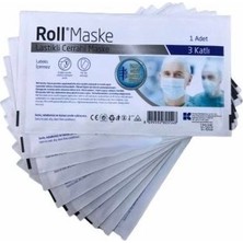 Roll Solüsyon Spreyi El ve Cilt Dezenfektanı 100 ml (2  Adet) + 50 Adet Roll Maske (2 Paket)