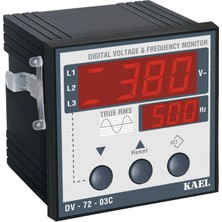 Kael Dv 72-03C 3 Faz Voltmetre
