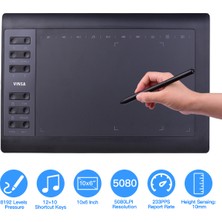 Buyfun 10 x 6" Profesyonel Grafik Çizim Tablet 12 8192 Seviyeleri (Yurt Dışından)