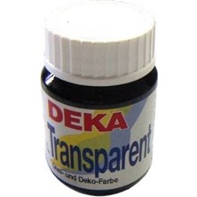Deka 02-00 Transparent Cam Boyası Farblos Inceltici 25 ml