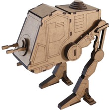 3D Sergi 3D Ahşap Puzzle Star Wars At - Pt Walker Puzzle 67 Parça