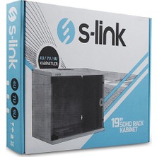 S-Link 7u Soho Rack Kabin 19 Inc W 530MM D 400MM