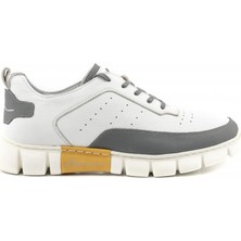 Marcomen Gri-Beyaz Erkek Ayakkabı