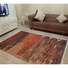 STY Home Bodrum Kaymaz Tabanlı Yıkanabilir Halı Kilim Yolluk B102